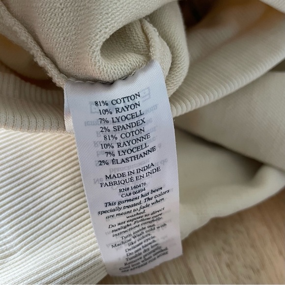 New! Faherty Reset Day Jogger Pant Birch Cream nwot 18763 - Picture 14 of 14